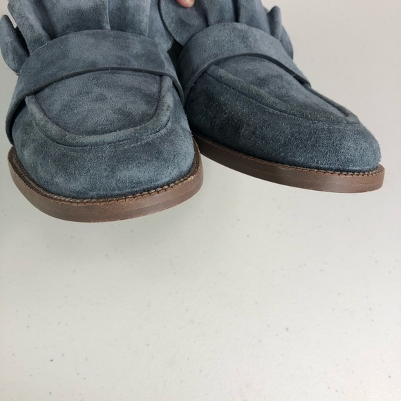 Pour La Victoire Suede Slip on Size 6.5 M - Picture 3 of 8